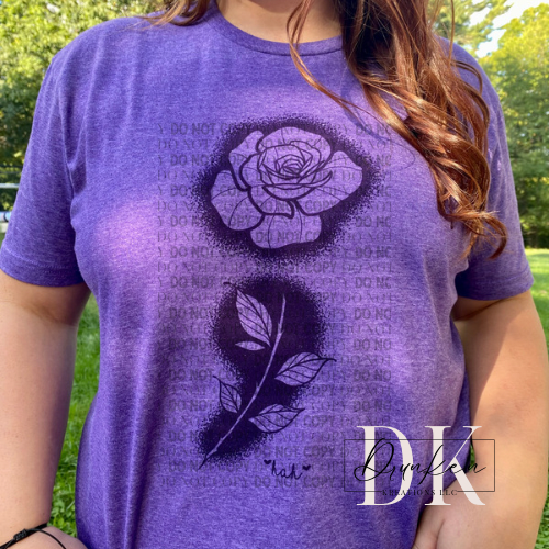 Rose Semicolon T-shirt