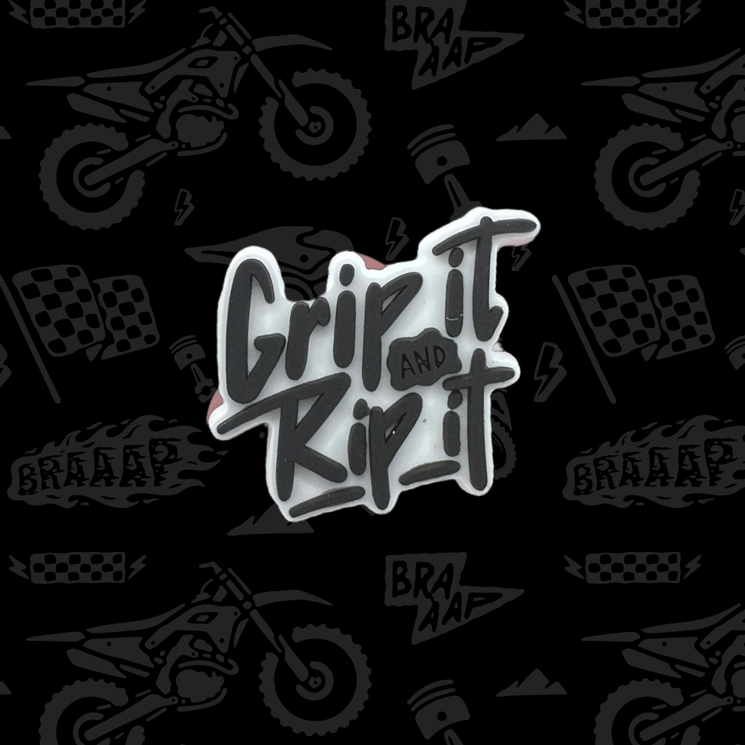 Grip It & Rip It Croc Charm