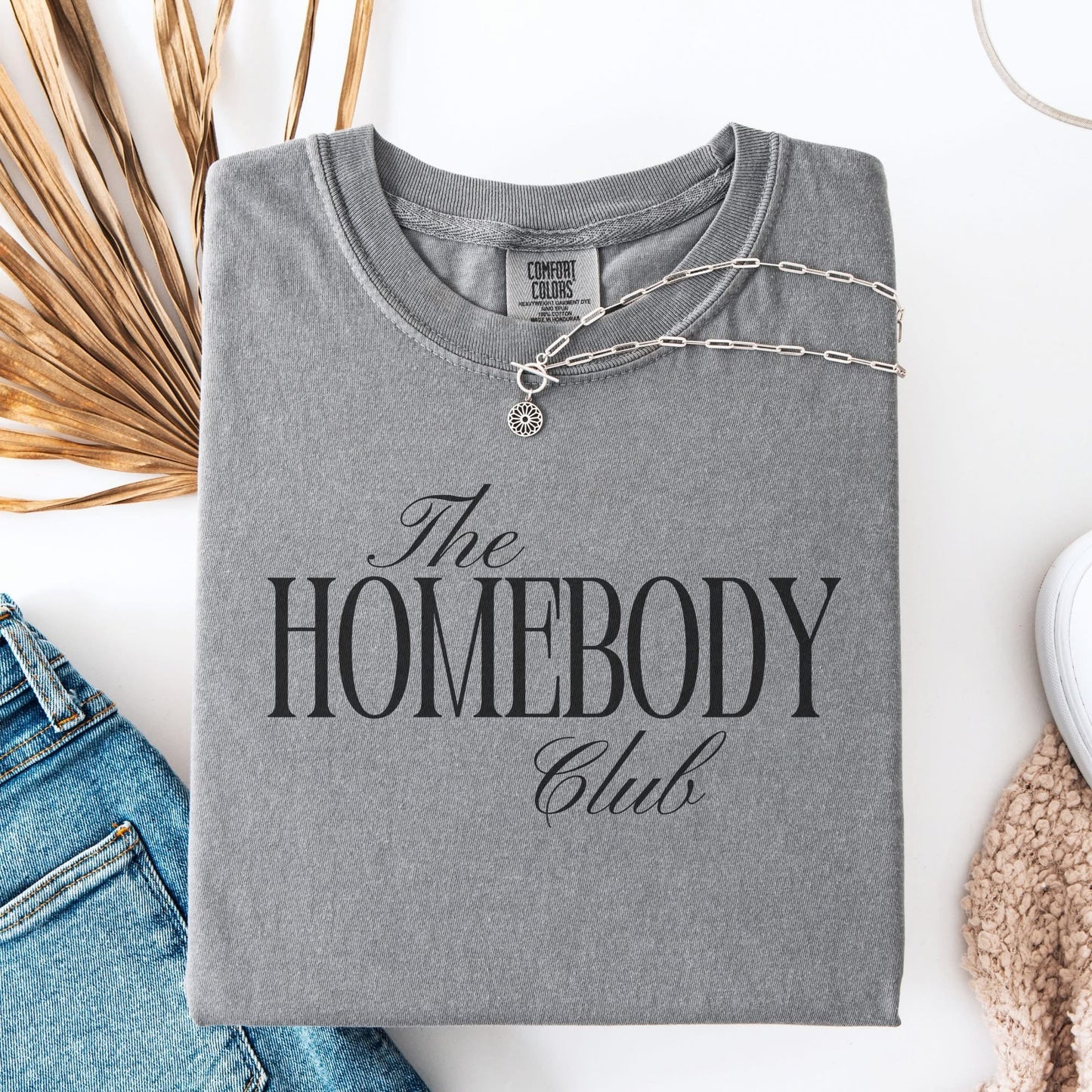 *The Homebody Club Graphic Tee D-1002