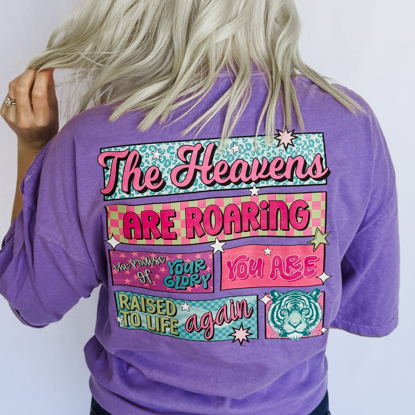 *Heavens Are Roaring Tiger Graphic Tee