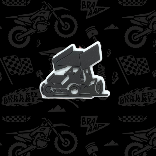Sprint Car Croc Charm
