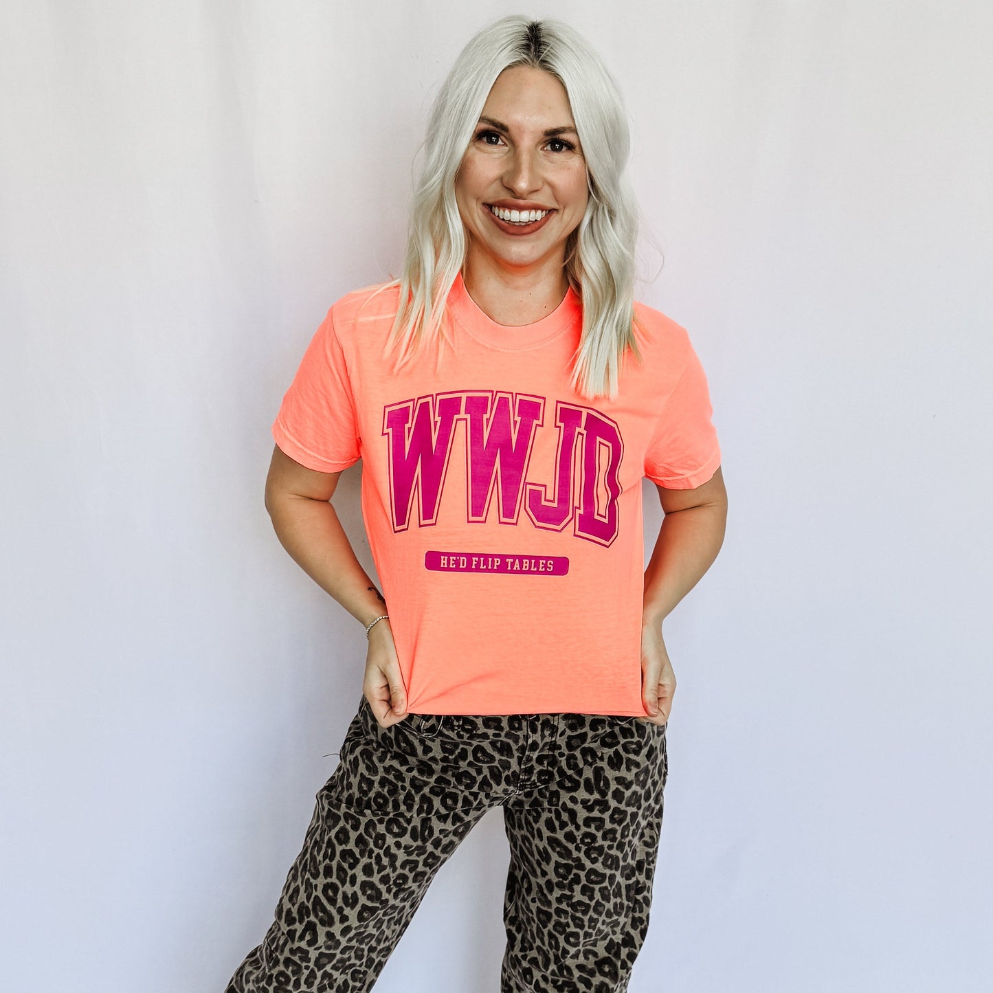 *WWJD Flip Tables Graphic Tee